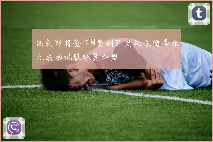 热刺即将签下M费创队史纪录德泽尔比成功说服球员加盟